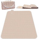 AIDUCHO レジャーシート 防水 ピクニックマット 大判 150x200cm 3~6人用 折り畳み コンパクト 洗える 座布団 防湿 アウトドア キャンプ 花見 運動会 ビーチシート 四季適用 簡単収納 持ち運び便利 持ち手付き 室内用可 (15