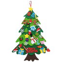 AISHITE クリスマスツリー フェルト DIY Merry christmas フェルトクリスマスツリー 壁掛け クリスマス飾り クリスマスオーナメント 飾...