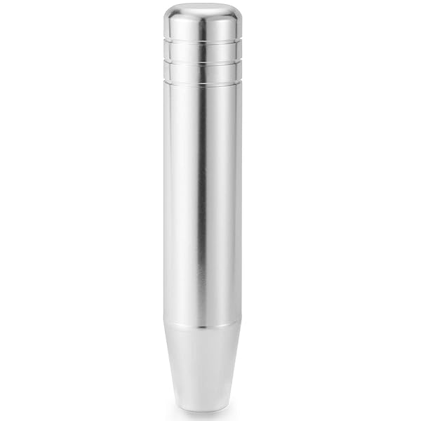 Lunsom 180mm アルミシフトノブ 車用シフトレバーノブ 延長 オートマとマニュアル車に適用します (シル..