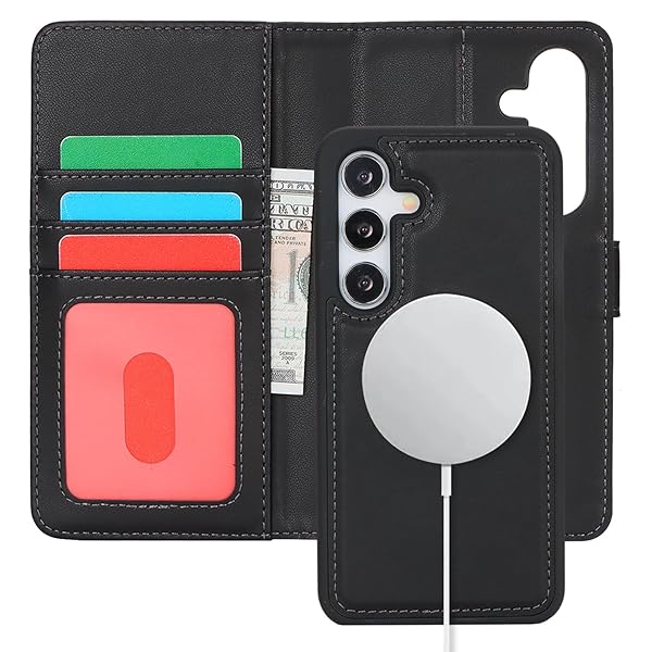 Havaya Galaxy S24 ケース Magsafe 対応 ギャラクシーs24 ケース 手帳型 マグセーフ SC-51E スマホケー..