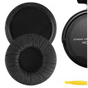 Geekria イヤーパッド QuickFit 互換性 パッド ソニー SONY MDR-V500DJ, MDR-V500, WH-CH520 ヘッドホンに対応 イヤパッド/イヤークッション/イヤーカップ (レザーレット/ブラック)