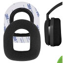 Geekria イヤーパッド Comfort 互換性 パッド ASTRO A10 Gaming Headset ヘッドホンに対応 パッド イヤー/イヤーカップ (ベロア/ブラック)