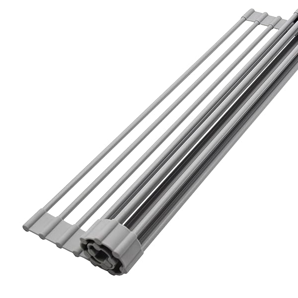 HEDONLEE 水切りラック シンク上 折りたたみ 42*24cm 折り畳み水切り 食器水切り 食器置き コンパクト ..