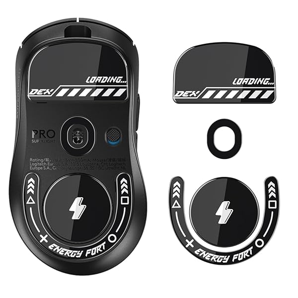 BRIMFORD マウスソール for Logicool G PRO X SUPERLIGHT 2 DEX 【ガラス製 】 ゲーミングマウスに対応..