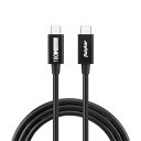 USB4 ケーブル 1M Thunderbolt 4 対応 Thunderbolt 3 とUSB-Cと下位互換 40Gbps高速転送 PD対応 100W/5A 急速充電 USB 4.0 8K@60Hz / 2つ4K@60Hz 映像出力(2)