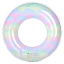 浮き輪 直径90# マカロン うきわ フロート O型 半透明 夏休み 空気入れ スイミング かわいい プール 海水浴 水遊び ビーチ