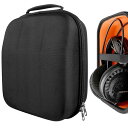 Geekria ケース Sheild ヘッドホンケース 互換性 ハードケース 旅行用 ハードシェルケース オーディオテクニカ Audio-Technica ATH-AD900X, ATH-AG1X, ATH-AD500X, ATH-R70X に対応