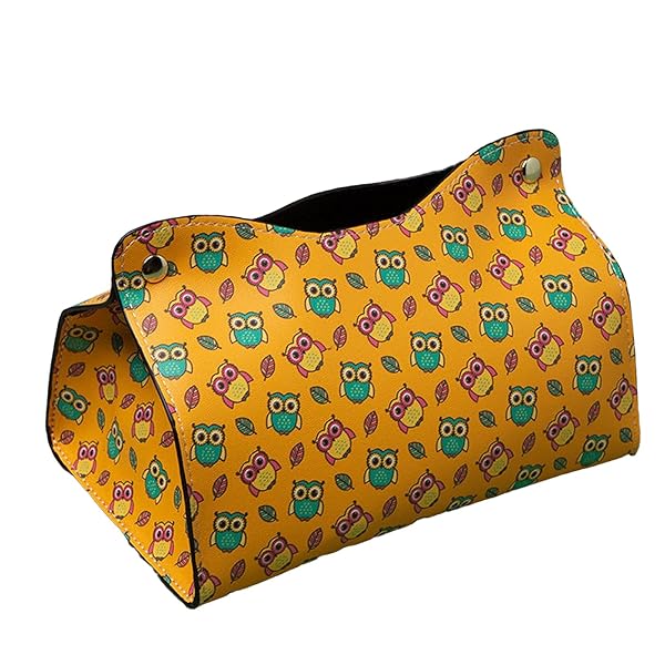 LAYMEKK ティッシュケース 北欧 スタイル レザー ペーパータオルケース 使いやすい 防水性 車用 ティッシュボックス 卓上収納 オフィス ティッシュケース