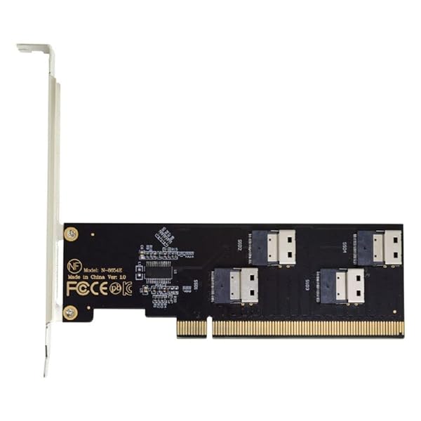 LABO㤨Cablecc 饤ե SFF-8654 4X 4 NVME to PCIE Express 3.0 4.0 RAID  VROC Raid0 ϥѡץפβǤʤ5,237ߤˤʤޤ