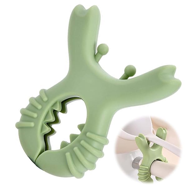 EsiFare キッチン多機能ヘラホルダー スプーンホルダー カニスプーンホルダー 鍋スパチュララック 耐熱..