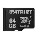 Patriot Memory MicroSD メモリカード 64GB Class10 UHS-I対応 PSF64GMDC10