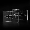 Musiclily Pro CNC 正確なアクリルスタンダードジャズベースネックとブリッジピックアップ用ピックアップルーティングテンプレートセット