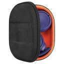 Geekria ケース Sheild ヘッドホンケース 互換性 ハードケース 旅行用 ハードシェルケース ジェイビーエル JBL Tune 510BT, Tune 560BT, Tune 570BT, JR 300 に対応 収納ポーチ付き (黒)