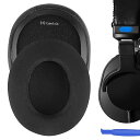 Geekria イヤーパッド Sport 互換性 パッド ソニー ソニー SONY MDR-7506, MDR-V6, MDR-V7, MDR-CD900ST ヘッドホンに対応 パッド イヤー/イヤーカップ (冷却ジェル/ブラック)