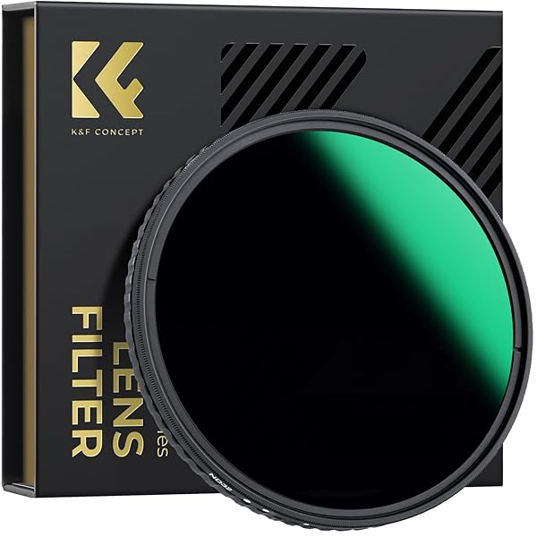 K&F CONCEPT 52mm 可変NDフィルター ND32-ND512 X状ムラ無し 日本製AGC光学ガラス HD 低い反射率 32層ナノコーティング 撥水撥油キズ防止 ビデオ/風景撮影のレンズフィルター（NANO-Xシリーズ ）【メーカー直営店