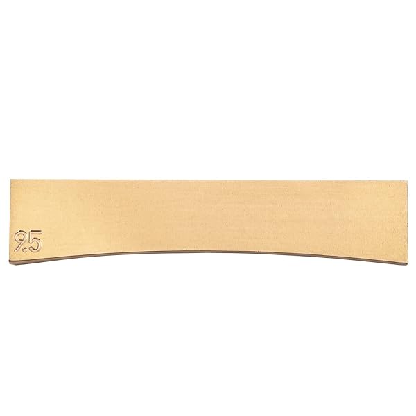 Musiclily Ultra ブラス製ギターフレットプレスカウル インサート 半径 9.5インチ アコースティッ