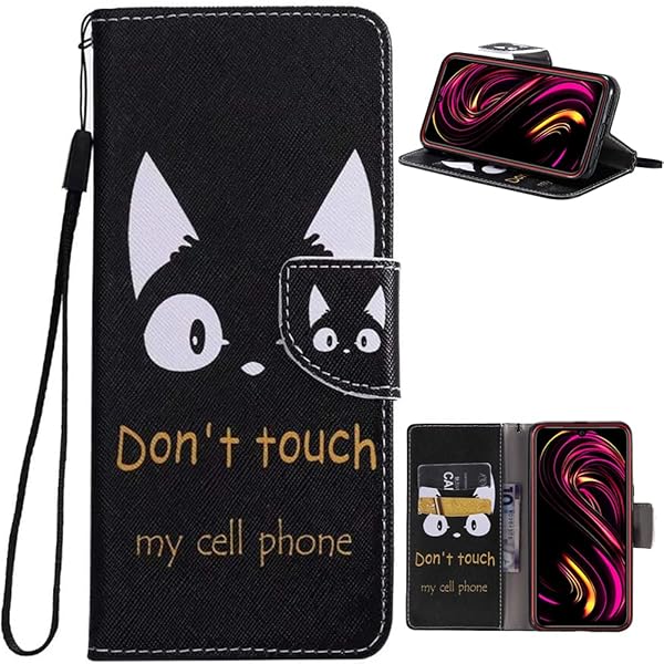 FOR Rakuten BIG s 5G ケース スマホケース 手帳型 ケース FOR Rakuten BIG s 5G カバー 猫 ストラップホ