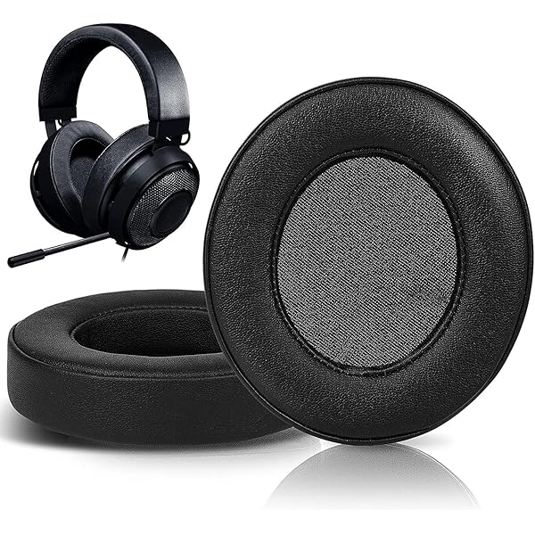 SOULWIT イヤーパッド イヤークッション 交換用パッド Kraken Pro V2 / Kraken 7.1 V2 / Kraken Stormtrooper Ed