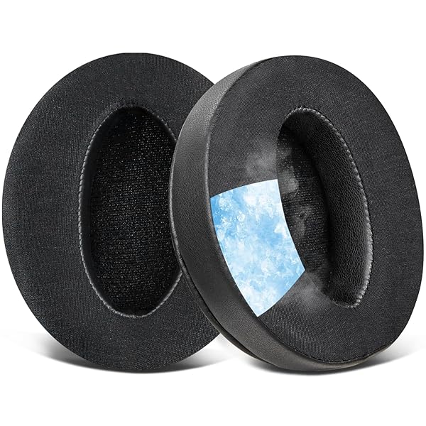 SOULWIT 冷却ジェルパッド イヤーパッド イヤークッション for Sennheiser HD 4.50BT, HD 4.50, HD 4.50BTNC,