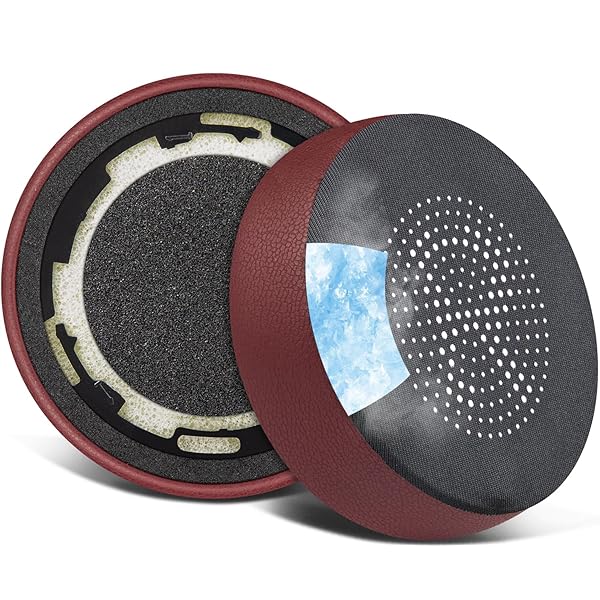 SOULWIT 冷却ジェル パッド イヤーパッド for Jabra Evolve 75(75UC 75MS 75SE) Stereo 用 ヘッドセット 交換