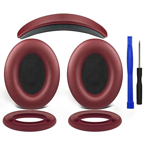 SOULWIT イヤーパッド + ヘッドバンド + イヤーパッドカバー Bose QuietComfort 15 (QC15)/QuietComfort 2 (QC