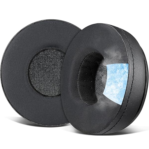 SOULWIT 冷却ジェルパッド イヤーパッド イヤークッション for Skullcandy Hesh & Hesh 2 Wireless Over-Ear