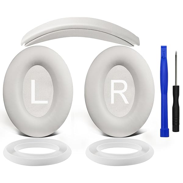 SOULWIT イヤーパッド + ヘッドバンド + イヤーパッドカバー for Bose QuietComfort 45 (QC45)/QuietComfort SE