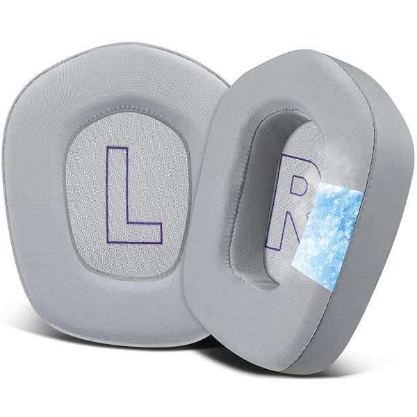 SOULWIT 冷却ジェル イヤーパッド for Logicool G733 G535 G335 Lightspeed Wireless ゲーミングヘッド..