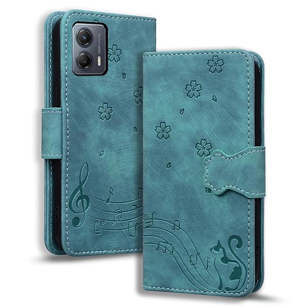 TEDTIKJT Moto G53J 5G 対応 motorola 高级PU レザー ドコモ moto g53j 5G エレクトロニクス Moto G53Y 5G ケー