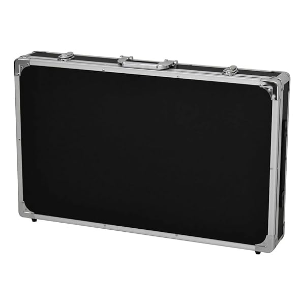 KC エフェクターケース EC-115D/BK ブラック (内寸 690 x 420 x 65+20mm)