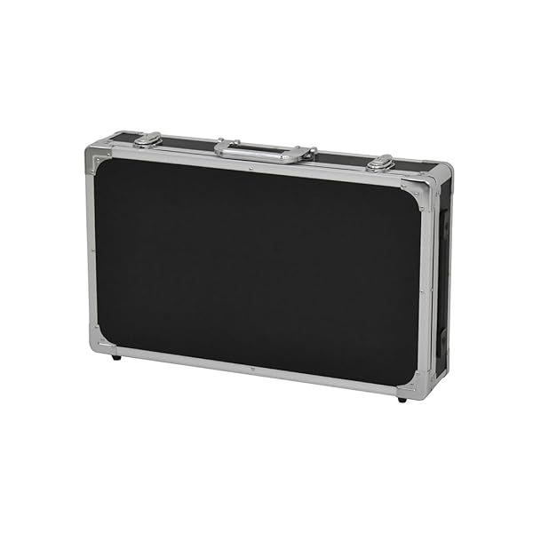KC エフェクターケース EC-70/BK ブラック (内寸 535 x 315 x 65+20mm)