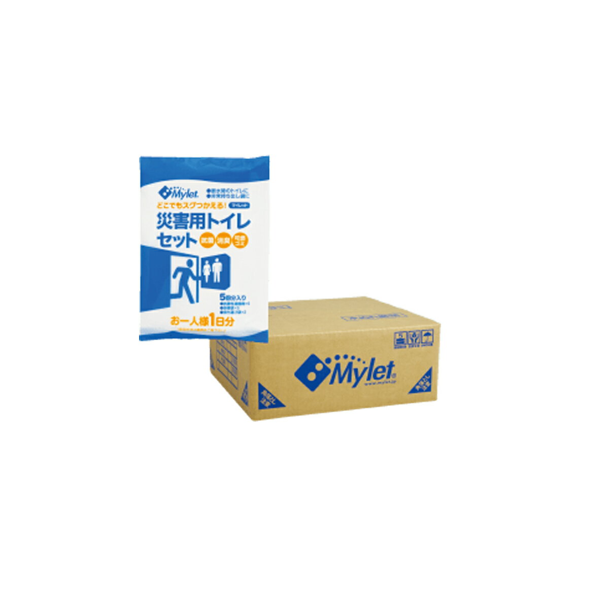 マイレット 災害用トイレ処理セット P-300 5回分 × 60パック