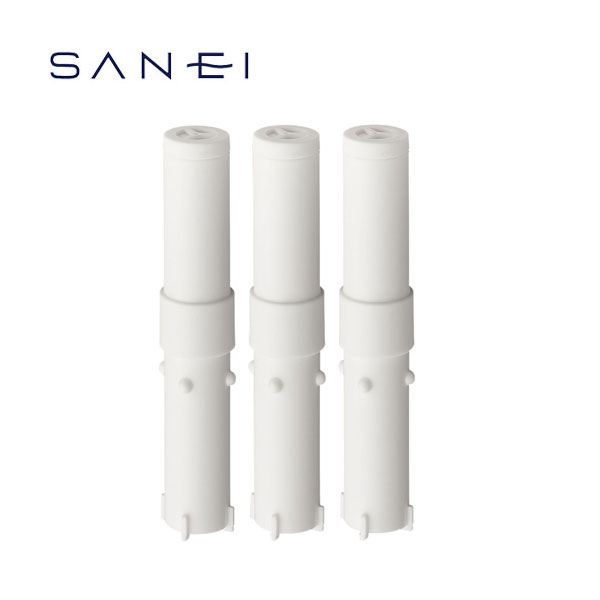 シャワーヘッド用 浄水 カートリッジ 3本入り シャモジー PS7963-80XAB用 SANEI 三栄水栓 PM7163-3BS ..