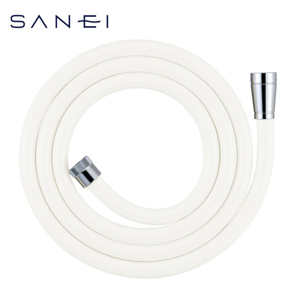 シャワーホース SANEI 三栄水栓 2m PS30-86TXB2-MW2 シャワー アダプター付き バスルーム用