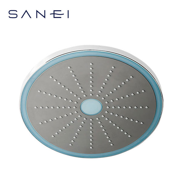 SANEI シャワーヘッド 回転シャワーヘッド S1040F1 LEDライト 水流発電 電池不要