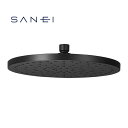SANEI シャワーヘッド 回転シャワーヘッド エアEシャワー 節水 S1045F1-MDP 丸形 バスルーム