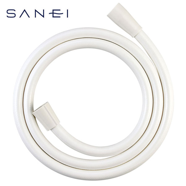 シャワーホース SANEI 三栄水栓 1.6m PS30-86TXB-MW2 シャワー アダプター付き バスルーム用