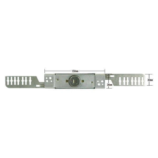 Rakuten - シャッター錠　INAHO　ユニバーサルシャッター錠-54　2個同一キー用　高性能ディンプルキー TLH-54D
