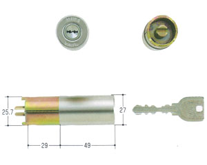 MIWA(美和ロック) URシリンダー HPDタイプ 用MCY-172 HPD・HP30・HP40・40KJ