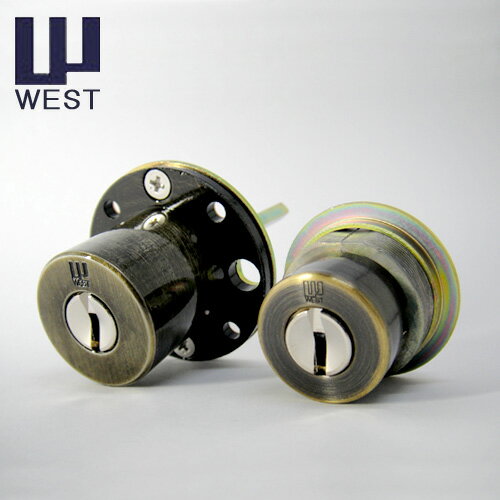 Rakuten - 2個同一 WEST 917リプレイスシリンダー MIWA TESP + THMSP 　玄関 ウエスト 美和ロック LIX THM 装飾錠