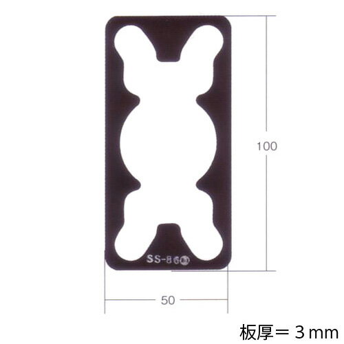 Rakuten - 3mm厚 FUKI エスカッション SS-86 NDZ用 扉厚調整用KABA リムロックにも対応 フキ SS86