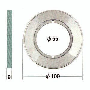 Rakuten - FUKI エスカッション SS-22 GOAL ULW・US用 ユニロック 円筒錠向けフキ SS22