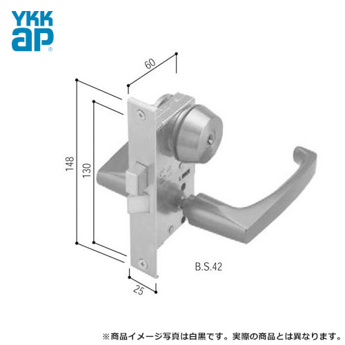 Rakuten - YKK ドアロック錠 勝手口 通風ドア 2KD-U1 レバーハンドル錠 HH-J-0494U9