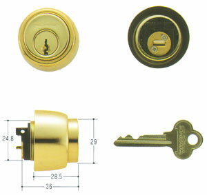 Rakuten - SHOWA(ショウワ) 標準6ピンシリンダー CLタイプ　SCY-45 CL/535/397