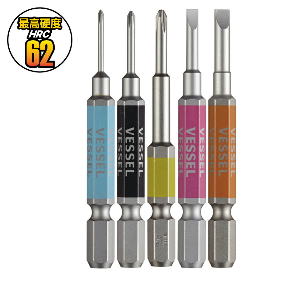 �٥å��� VESSEL 40V�б� ��� �ӥå� 5���� ��Ƭ +00/+0/+1/-3/4-��65 GS5P-03 ���� �ŵ� ������Ω ���� ��̩��Ω DIY ��ư�ɥ饤�С�