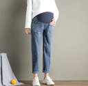 デニムパンツ レディース 大きいサイズ マタニティパンツ マタニティ ボトムス レディース ゆったり マタニティ パンツ 秋冬 デニム マ