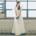 ホワイト ウェディングドレス Aライン 半袖 マキシ丈 ロングドレス ウェディングドレス 編み上げタイプ xs〜xl Wedding Dress お花嫁 結婚式 旅行撮影演出 レディースウェディングドレス エレガント パーティードレス フリル シフォン(4)