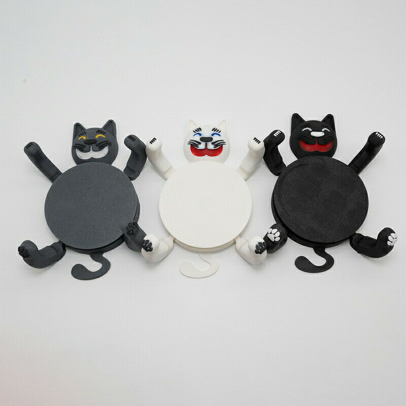 送料無料猫の形コースターおしゃれク...