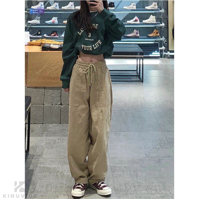 サルエルパンツ ワークパンツ カーゴパンツ レディース カジュアル ゆるい カジュアル パンツ レディース
