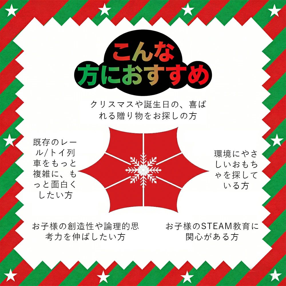 汽車 おもちゃ 磁カ レールブロック 知育玩具 キューブ STEAM教育 レール デラックスセット パズルブロックトイ 空間認知 思考力 創造 力レール 組立て 操縦 教育 新パーツ 3歳 4歳 幼児 幼稚園 こども園 贈り物 誕生日 パーツ 電車 遊び パズルブロックトイ ホビー - Image 2